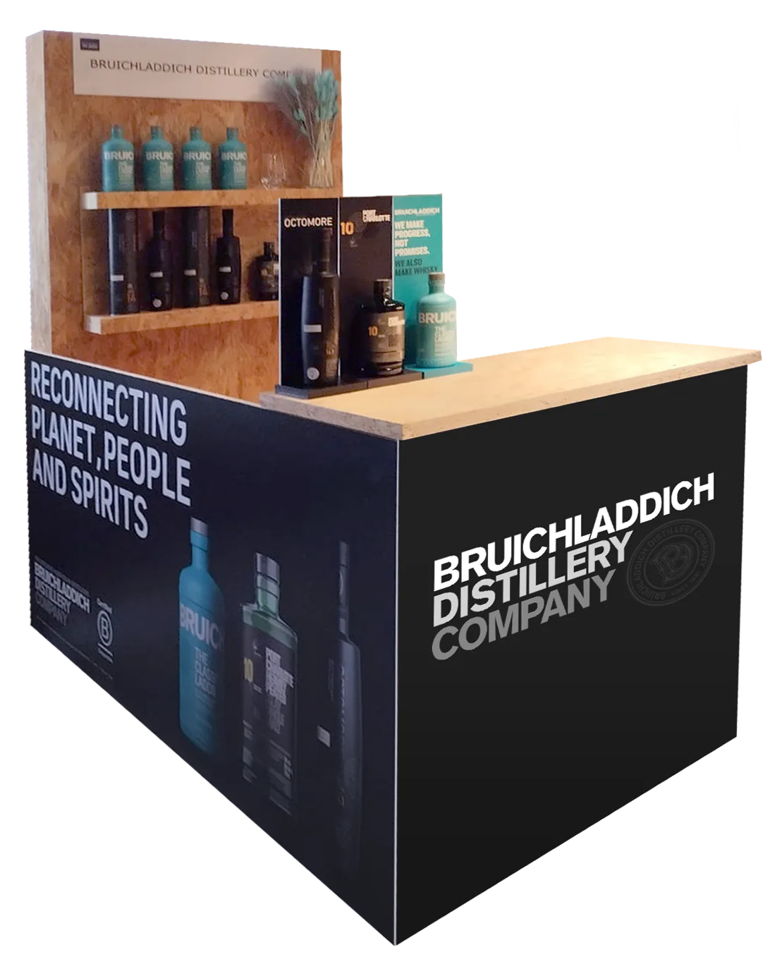 Stand comercial ecológico