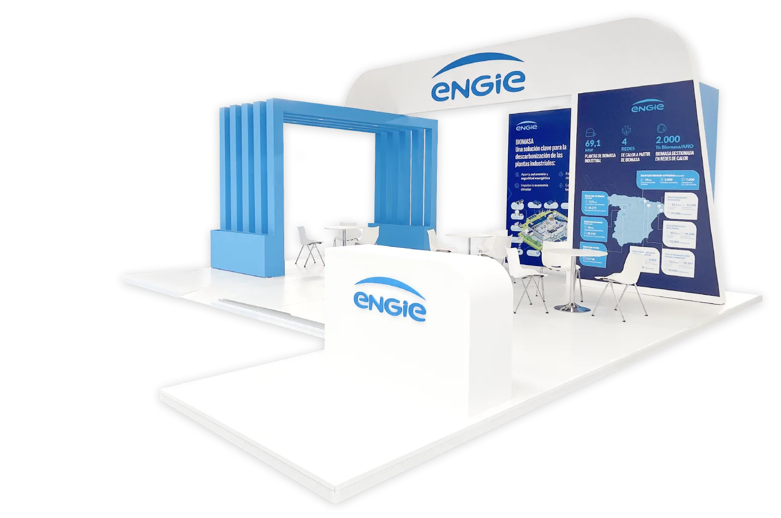 Stand comercial Engie