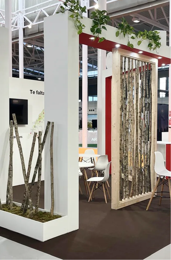 Stand comercial moderno